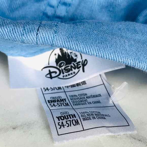 Disney Parks LILO & Stitch Embroider Scratched Adjustable Kids Disney Fun Hat - Picture 3 of 11